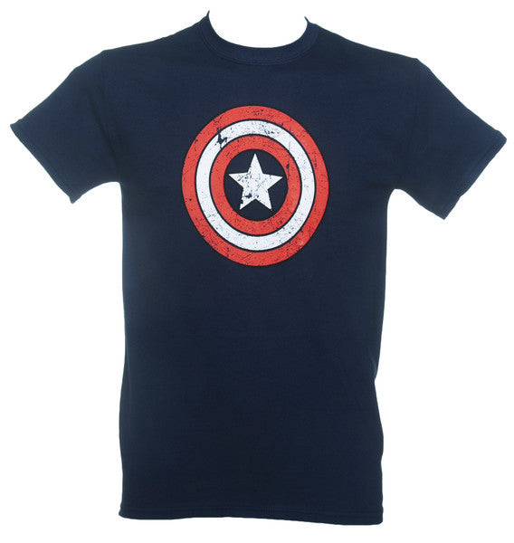 Captain America T-Shirts Superhero Cotton